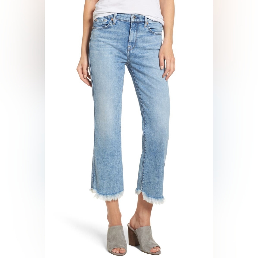 7 for all mankind cropped Ali new without tags size 26